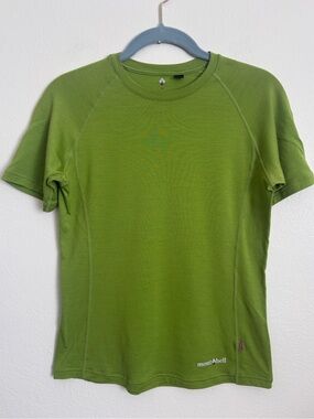 Montbell Super Merino Cycling Run Climb Activewear Sz Small-Medium